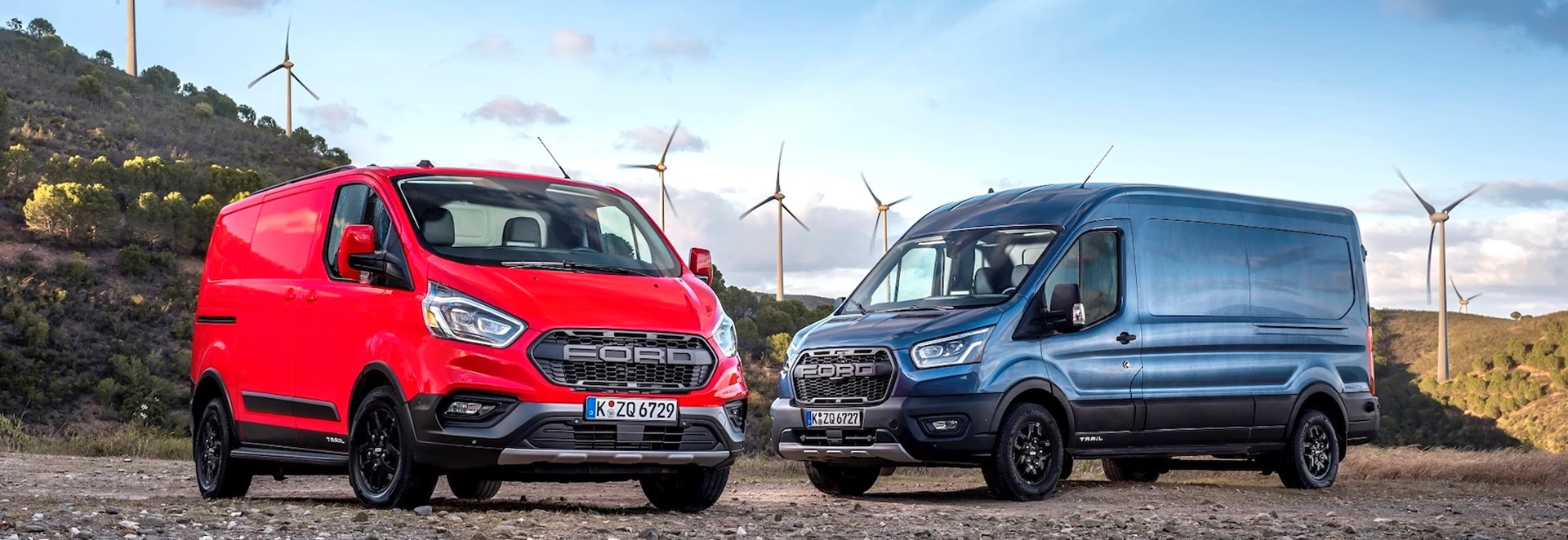 Ford adds rugged appeal to Transit with new Trail and Active models 